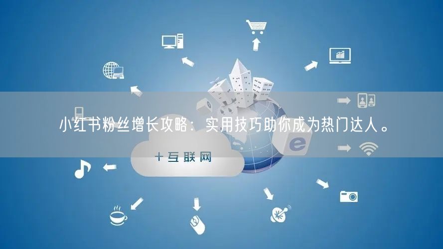 小红书粉丝增长攻略：实用技巧助你成为热门达人。