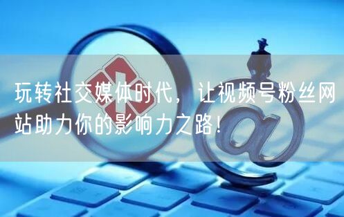 玩转社交媒体时代，让视频号粉丝网站助力你